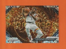 2023-24 PRIZM FAST BREAK DISCO PRIZM FIREWORKS ANTHONY EDWARDS #11 A