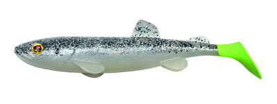 2 Stück Quantum Smelt Shad 16cm Zanderköder Hechtköder  salt&pepper