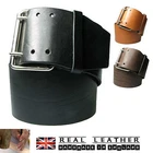 3" Ladies Full Grain Hide Real Leather Hipster Belts Made In UK LHC-010
