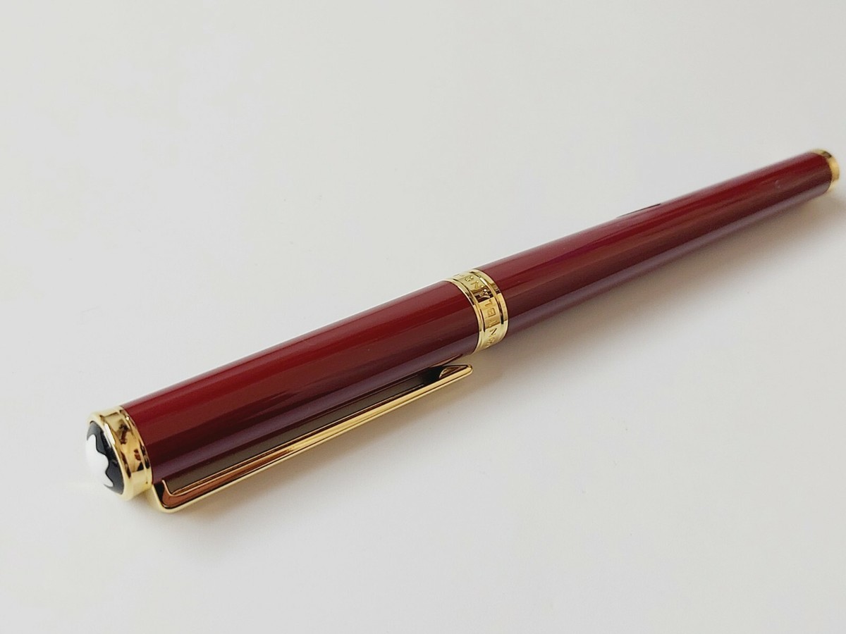 Montblanc Noblesse Oblige Fountain Pen Burgundy Red-Gold 14k