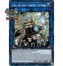 Yugioh 1x Lyna the Light Charmer, Lustrous RA04-EN081 Collector's Rare 1st Ed NM