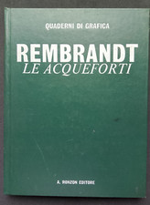 REMBRANDT LE ACQUEFORTI Ronzon 1969