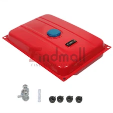 Universal 6.6 Gallon Gas Fuel Tank Secondary Generator Gauge Cap Petcock Filter