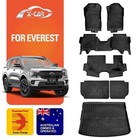 <!--F#f_0-->Floor Mats Boot Liner Set for Ford Everest 2022+ Cargo Car Back Seat Kick Cover<!--F/-->