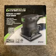 Genesis 1/4 Sheet Palm Sander GPS2303 Genesis GPS2303 891365000169