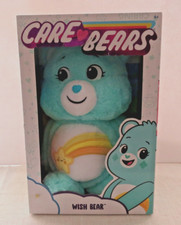 NEW NIB Care Bears Wish Bear 14" Mint Green Plushie Plush-Wish It,Dream It,Do It