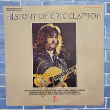 Eric Clapton | signed lp | History of Eric Clapton