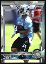 2015 Topps #464 Cameron Artis-Payne RC Carolina Panthers
