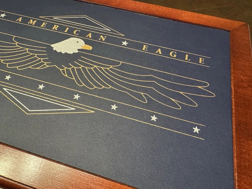 Colt 1911 American Eagle Wooden Display Case - Brand New - Made In The USA - Image 2 of 4