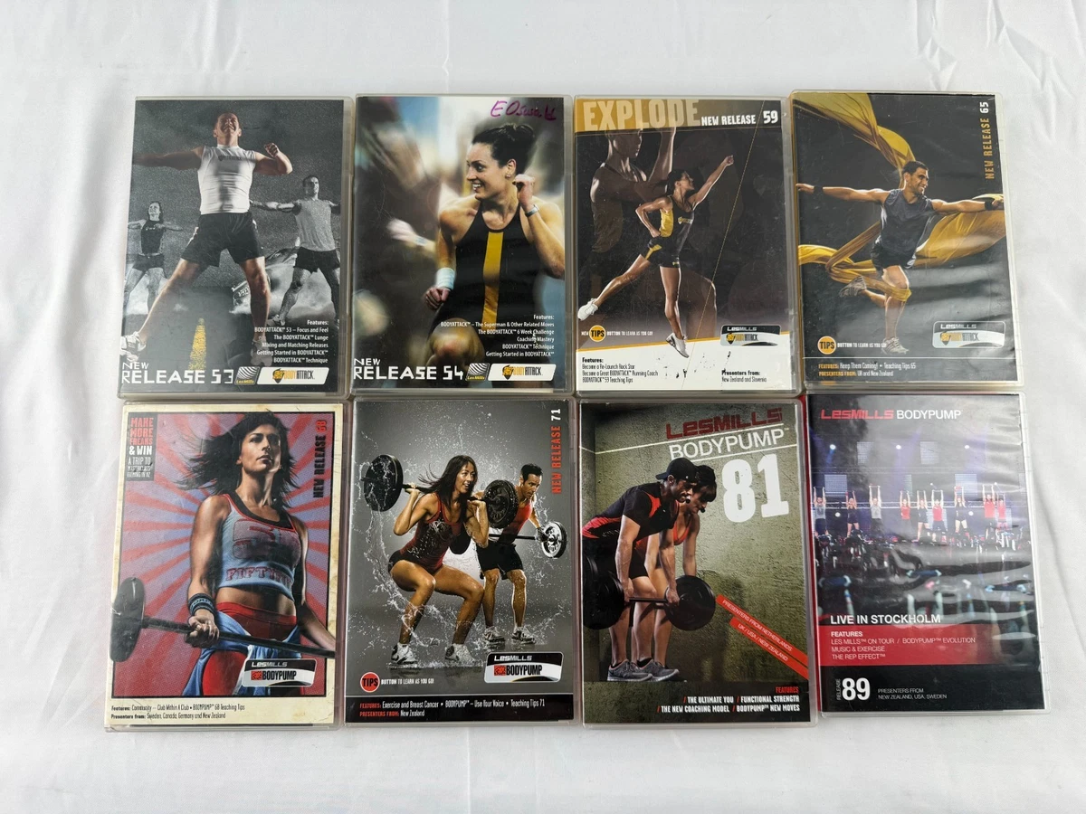 Les Mills Fitness DVDs for sale - eBay