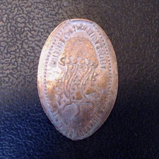 JELLYFISH New York Aquarium Consv. Society - Press Coin Elongated Penny Souvenir