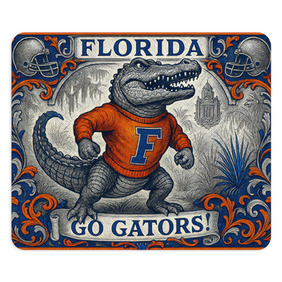 Florida Gators Mouse Pad 9.5''x8'' Go Gators Desk Mat Football Fan Gift Office Dec