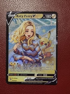 KATY PERRY - PIKACHU V - POKEMON - CUSTOM - ENGLISCH