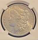 1884-O Morgan Silver Dollar Brilliant Crisp Tone Luster #158