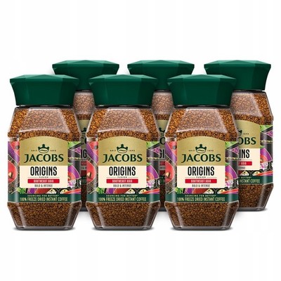 6 x Jacobs SOUTHEAST ASIA Instant Coffee - Jar  6 x 200g / 14oz