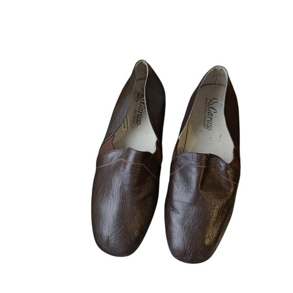 Men Caruso Slippers Brown Leather 41
