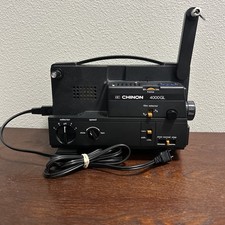 Chinon 4000GL 8mm Variable Speed Projector. Works. Tested. Film Reel