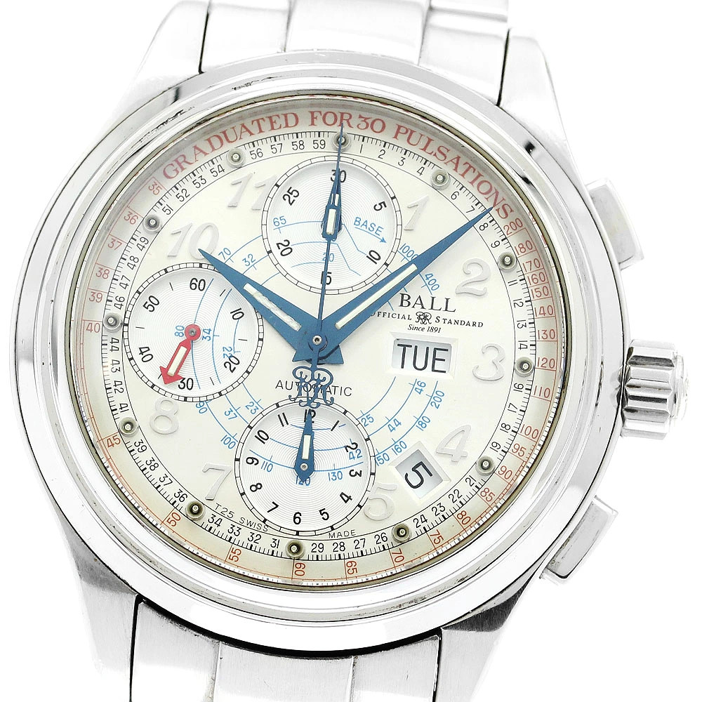 Ball Watch Trainmaster Pulsometer Chronograph Aut… - image 1