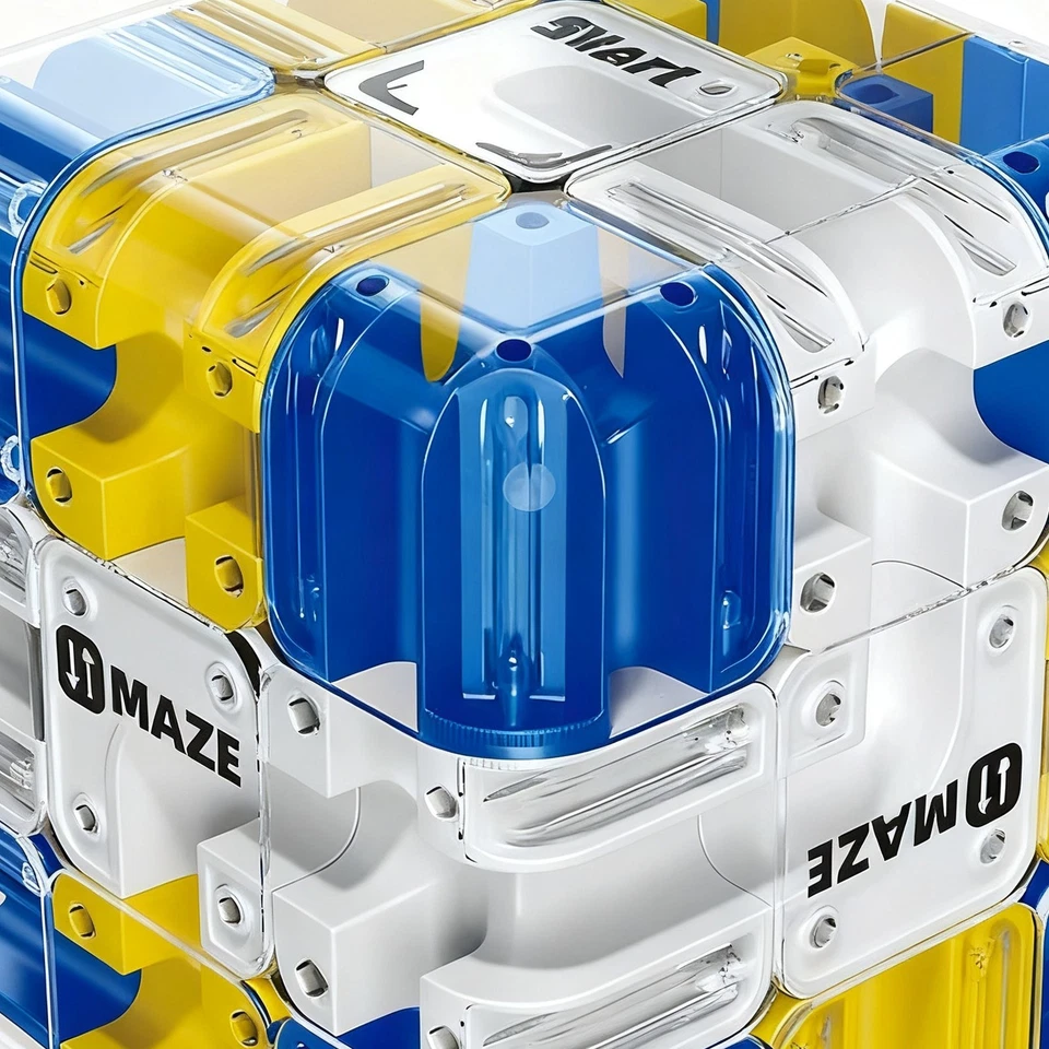 Großer 3D-Labyrinth-Puzzlewürfel – Spannendes Denkspielzeug zur Verbesserung - Bild 3 von 4