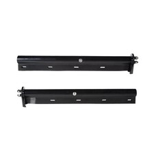 30" Heavy Duty Spring Loaded Black Mud Flap Hangers for Semi Trucks All in On...