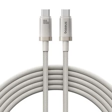 Baseus Titanium Alloy Series 100W USB-C/Type-C to Type-C Fast Charging Cable,