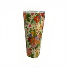 Corkcicle Tumbler Rifle Paper Co. Triple Insulated Stainless Garden Party 