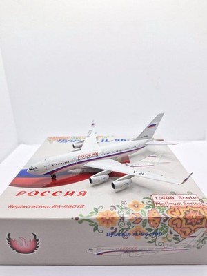 Phoenix Models 1:400 Rossiya SLO RA-96018 Ilyushin IL-96-300 Modellflugzeug