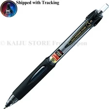 Mitsubishi Pencil SN200PT10.24 Pressurized Ballpoint Pen  Power Tank  1.0  Black
