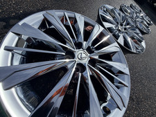20 Lexus Tx350 Tx500 Tx500h 5x120 Factory Oem Stock Wheels Rims F Black Chrome 20 Lexus Tx350 Tx500 Tx500h 5x120 Factory Oem Stock Wheels Rims F Black Chrome