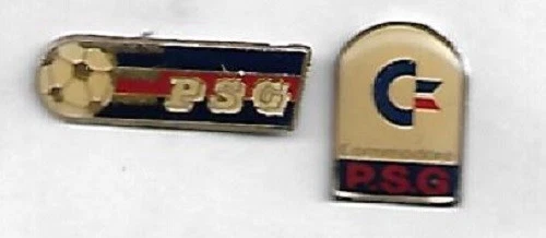 lot de 2 pin's football psg (paris st germain) - Photo 1/1