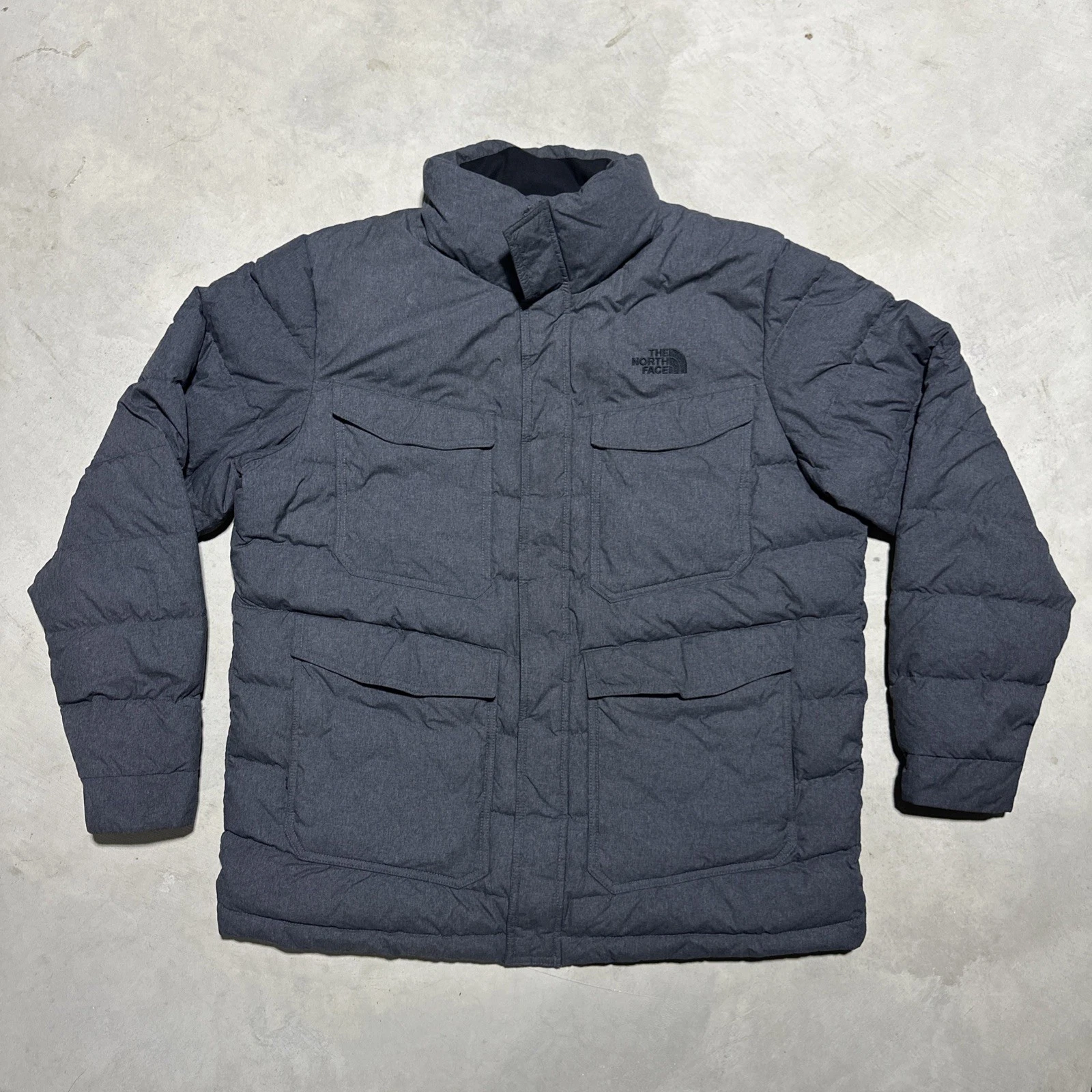 The North Face Far Northern 550 Goose Down Jacket Men’s XL Grey Full Zip - product detail image 1