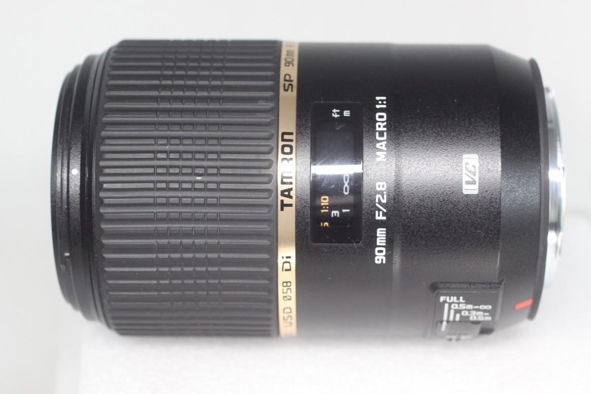 AS IS Tamron SP 90mm F/2.8 Di MACRO 1:1 VC USD F004 Lens for
