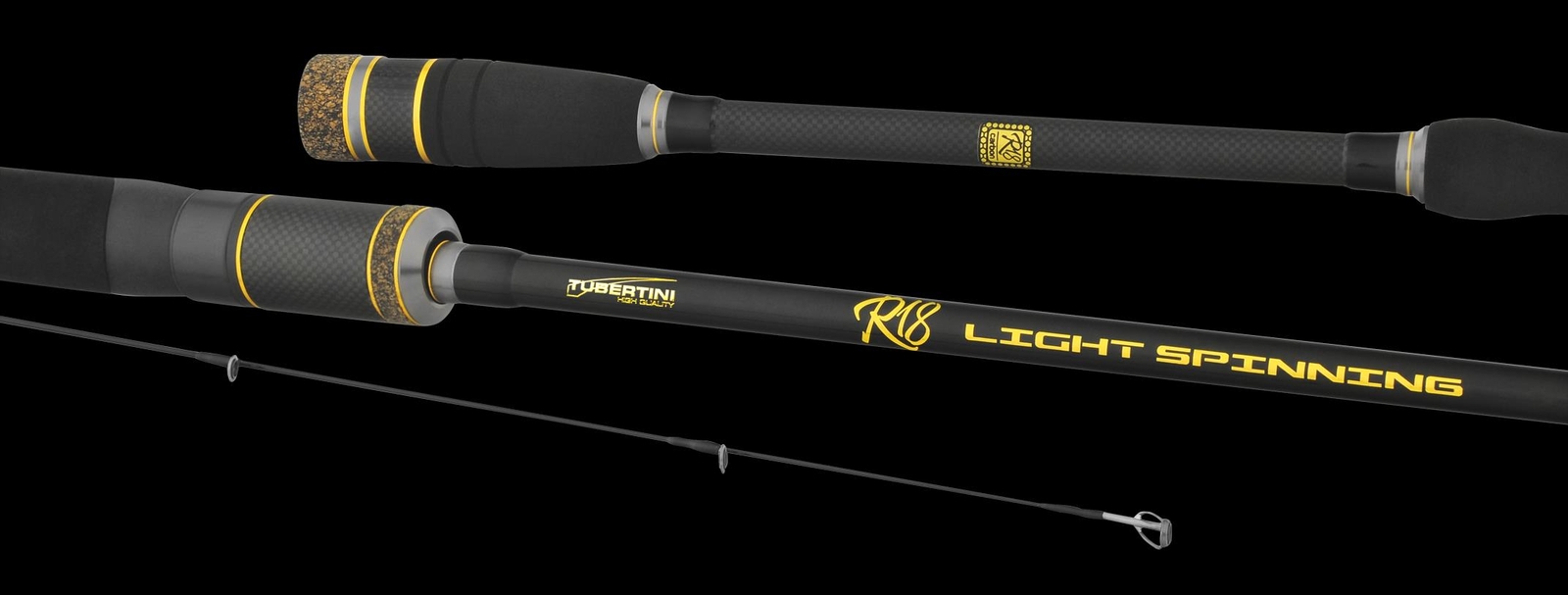 Легкий спиннинг Tubertini R18 длиной 2,6 м, весом 0-7 г, предназначен для спиннинга в рулонах, для баршрута