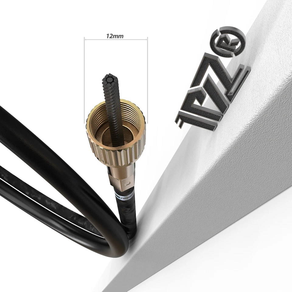 Cable velocímetro Speedo 39" Kawasaki 250/400/700/1000 LTD KL250/R250 KZ550A/650 Foto 3 de 4