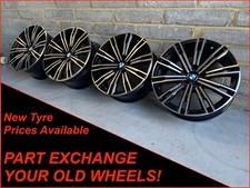 BMW 18" 3 Series G20 G21 4 Series 2 Series Genuine 790M Black Diamond Cut Wheels