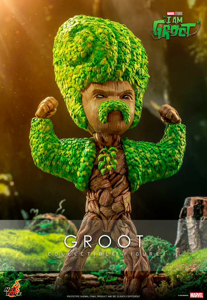 ホットトイズ TMS089 グルート（DX版）I am Groot フィギュア Hot Toys TMS089 I Am Groot Groot Collectible Figure Deluxe