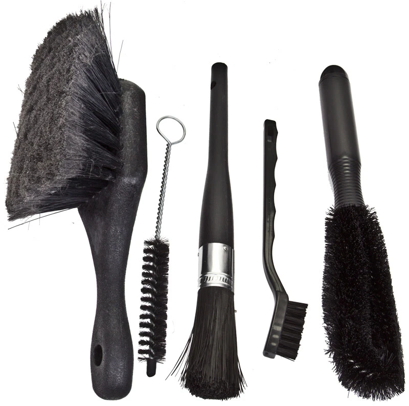 Finish Line JUEGO DE CEPILLOS EASY-PRO 5 Piezas Kit de Limpieza de Bicicleta de Precisión Foto 2 de 4