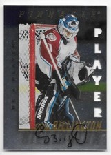 97/98 BE A PLAYER DIE-CUT FOIL AUTOGRAPH Craig Billington #138