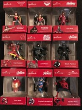 Hallmark Christmas Ornaments - Various "Superhero" Characters NIB  You Pick 
