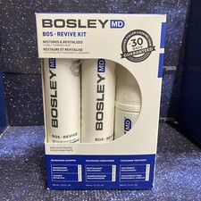 Bosley MD BOS Revive Kit 3 Pcs - Restore  Revitalizes Non-Color Treated Hair