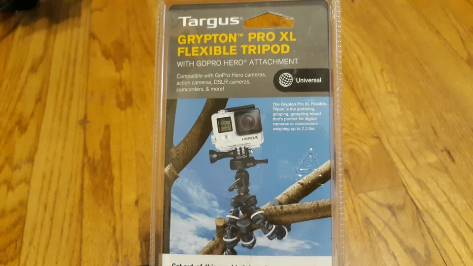 Targus Grypton Pro XL Flexible Tripod with GoPro Hero Attachment TG-GT80G-101 - Image 2 of 2