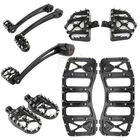 MX Style Foot Pegs Floorboards Shift Shifter Levers Kit For Harley Touring 14-23