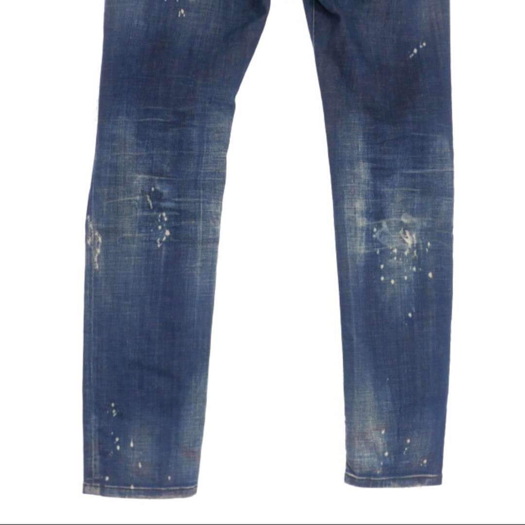 Dsquared DSQUARED2 21SS ZIP DARK WASH SKATER JEAN JEANS Dsquared DSQUARED2 21SS ZIP DARK WASH SKATER JEAN JEANS