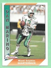 1991 Pacific Football Dan Marino #269 Miami Dolphins👍