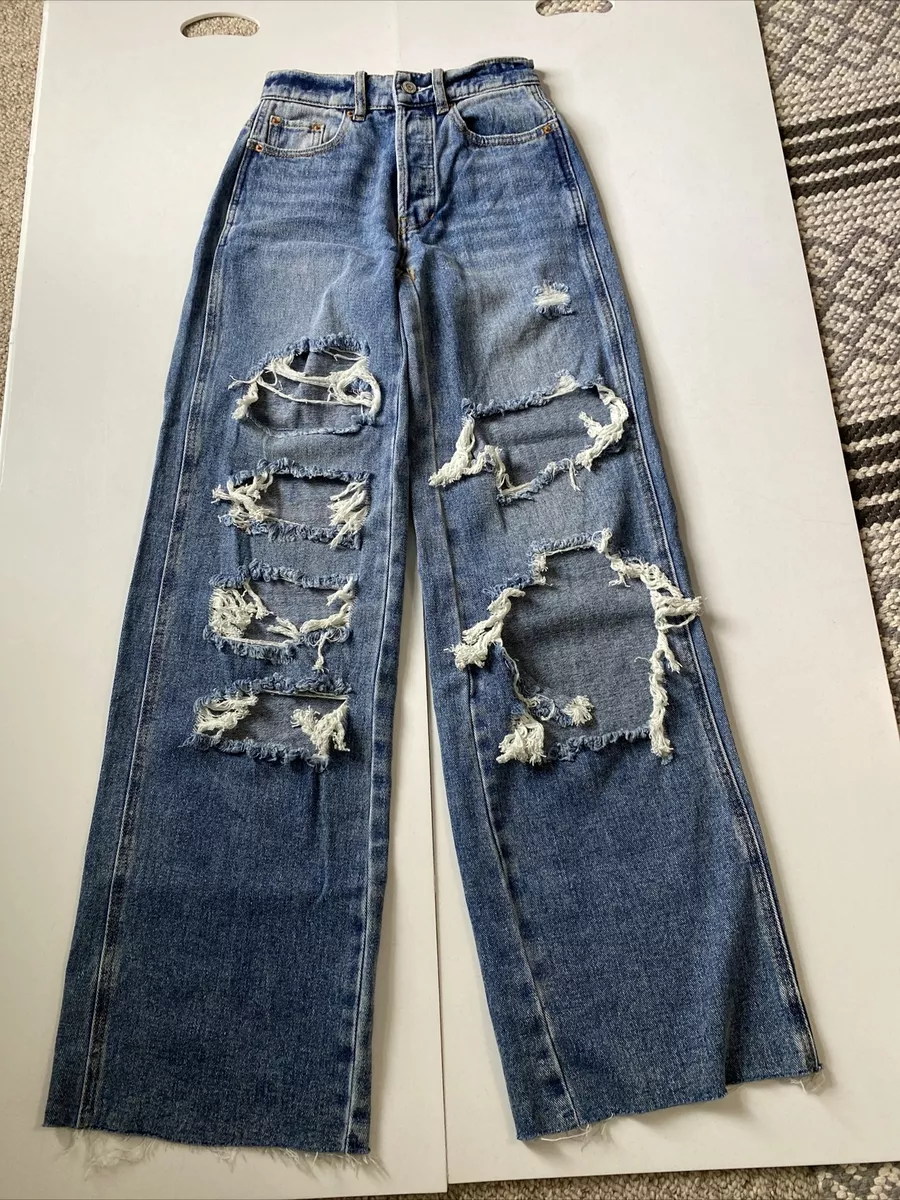 PacSun Medium Wash Baggy Jeans