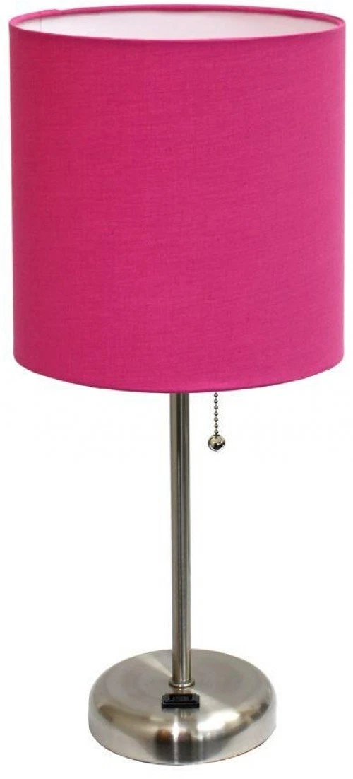 Pink accent lamp deals