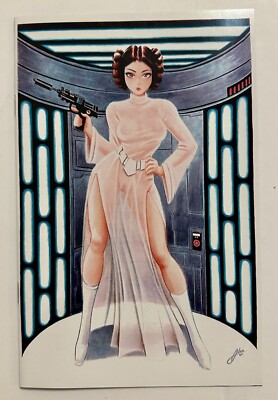 Mad Love Gallery #9 (2023) Leia Cosplay Virgin Variant 26/50 - Adan VC