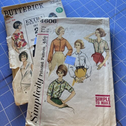 Vintage Sewing Patterns Size 18 - Picture 1 of 2