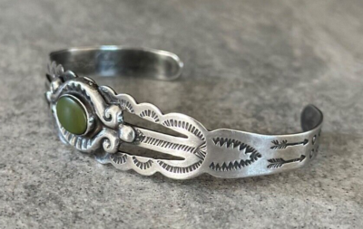 Vintage FRED HARVEY ERA SILVER ARROW Co Turquoise Sterling silver 