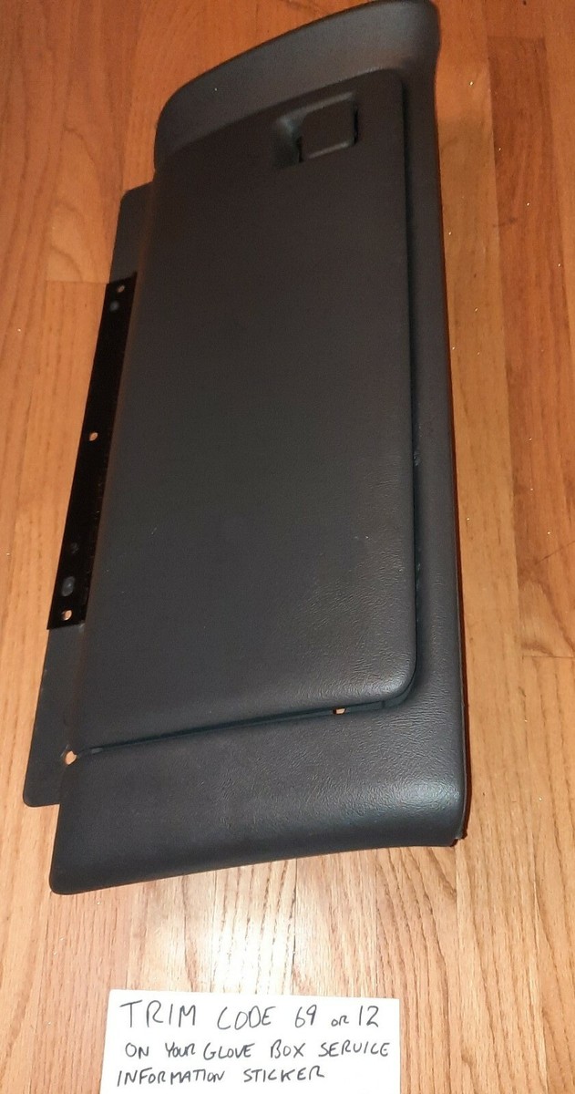 03-07 SILVERADO SIERRA CONSOLE SWAP KIT DARK GREY 69; GLOVE BOX
